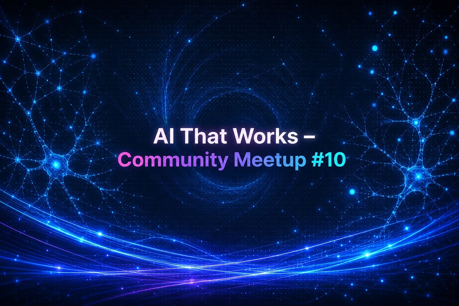AI That Works meetup #10: Od zvyku ke změně aneb jde to i jinak